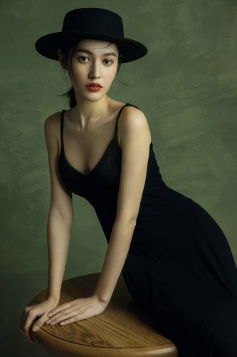 女士经典肖像
